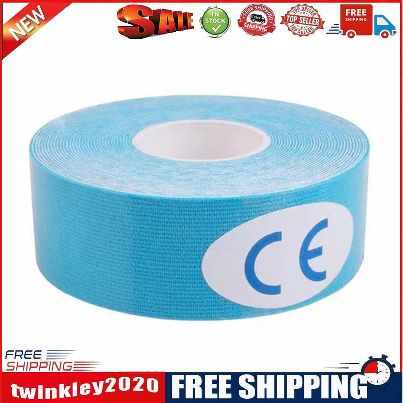 Face Kinesiology Tape Beauty Lift Up Wrinkles Reducer Tape Roll (Blue)
