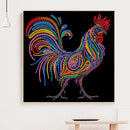 5D DIY Part Special Shaped Drill Diamond Painting Animal Drawing MX054