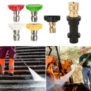 Pressure Washer Gun Adapter + 5 Nozzles Tips Set for Karcher K2 K3 K4 K5 K6 K7