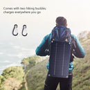 5v Cell Charger Dual Usb Solar Battery with Carabiner Charging Tool for Out