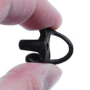 Soft Ear Bud for Covert Acoustic Tube Earpiece for Two-way Radio(Black M) Newly