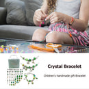 DIY Crystal Bracelet Colorful Beads Children Kids Pendant Jewelry Birthday Gi