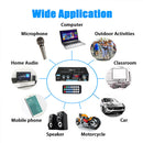 AK35 Bluetooth-compatible HiFi Stereo Audio Amplifier Amp with USB TF (US) Newly