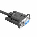 15 Pin VGA Male to 2 Female Y Splitter Cable Monitor Adapter for PC TV