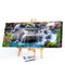 Mountain Waterfall Oil Paint By Numbers Kits Canvas Picture Wall Art DIY Craf
