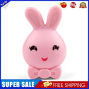 LED Night Light Cute Rabbit Intelligent Bedside Lamp Bedroom Decor (Pink)