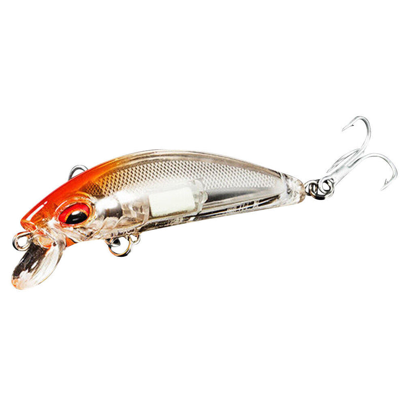 Luminous Fishing Lures 7cm 11g Swimbait Casting Fishing Bait for Freshwater Pike