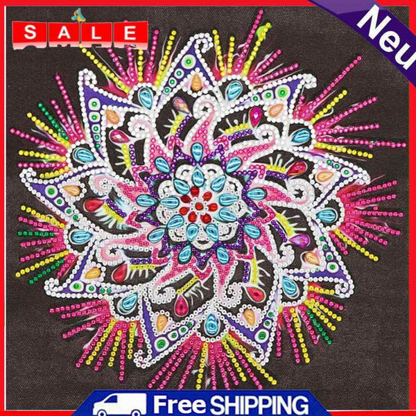 5D DIY Special Shaped Diamond Painting Mandala Cross Stitch Craft Kits Wall Art
