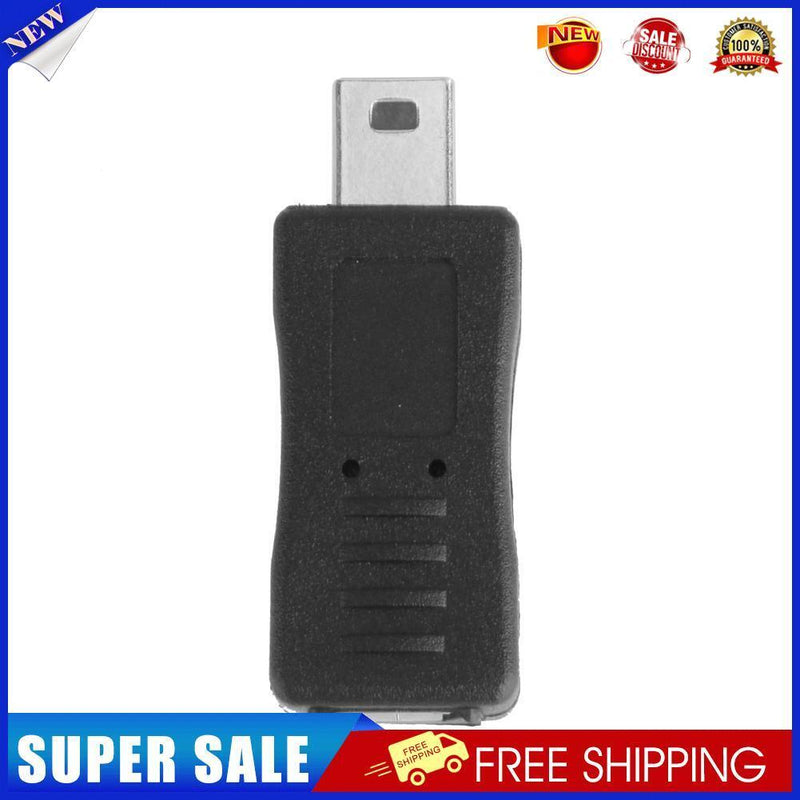 Mini USB 5Pin Male to Micro USB Female T Shape V3 to V8 Adapter Converter