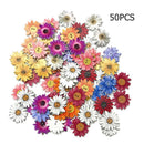 50pcs Colorful Flowers Printing Wooden Sewing Buttons DIY Knitting Clothes Decor