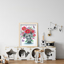 Diamond Painting 5D DIY Cartoon Bear Partial Special Drill Rhinestone Kit Newly