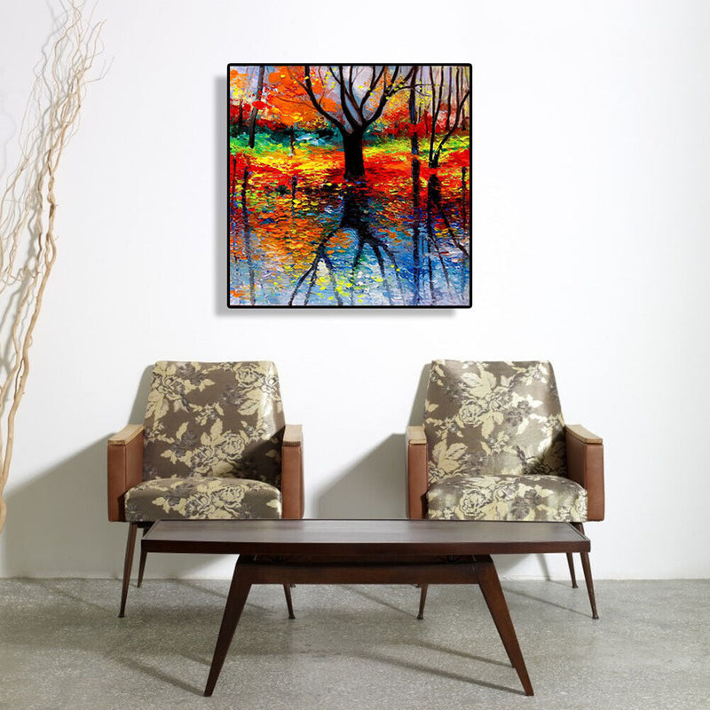5D DIY Full Drill Diamond Painting Tree Cross Stitch Rhinestones Embroidery Kit