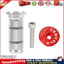 LEBYCLE MTB Bike Headset Stem Top Cap Compression Plug Star Nut (Red) Newly