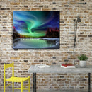 Painting By Numbers Aurora Hand Painted Canvas Oil Art Picture Crafts DIY Kit