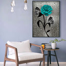 5D Diamond Painting Rose Butterfly Full Square Rhinestone DIY Home Decoration