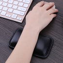 PU Leather Mouse Hand Holder Mouse Pad Gaming Hand Wrist Hand Rest(Black)