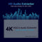 E12A 4K HDMI-compatible 2.0 Splitter 1 In 2 Out with SPDIF + 3.5mm Audio Ex
