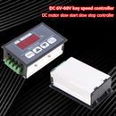 Soft Start Stop PWM DC Motor Speed Governor 6-60V 30A Digital Display Controller