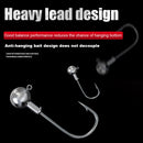 25pcs 3g 5g 7g 10g 14g  Jig Head Barbed Jigging Fishing Hook Soft Bait