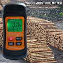 Paper Wall Wood Humidity Tester Hygrometer Two Pins Timber Damp Moisture Meter