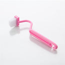 Bathroom Portable Toilet Brush Cleaning Brush Cleaning Scrubber Curved Handle