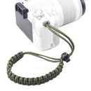 Braided Paracord Wrist Strap Lanyard for Canon Nikon DSLR SLR Camera (D)
