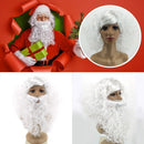 Full Wig Masquerade Party Carnival Headgear Curly Hair Wig Wig Beard Santa Wig