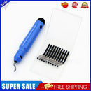 NB1100 Deburring Handle for Tube Reamer Tool Parts (10 Cutter Heads+Handle)