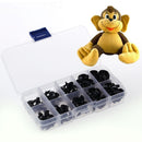 demiawaking 264pcs 6-12mm Colorful Plastic Safety Eyes Animal Eyes with Un