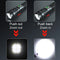 zoom Zoomable Torch Lamp Battery Power LED Glare Glashlight USB Charging