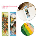 2pcs Animal 2-Strand 14CT Counted Cross Stitch Bookmarks (Eagle-XJL027) Newly
