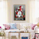 Diamond Round Drill DIY Christmas Goblin Picture 5D Full Painting Kit Room Decor