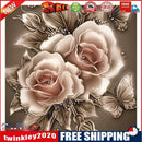 5D DIY Full Drill Diamond Painting Flower Cross Stitch Embroidery Kit (01)