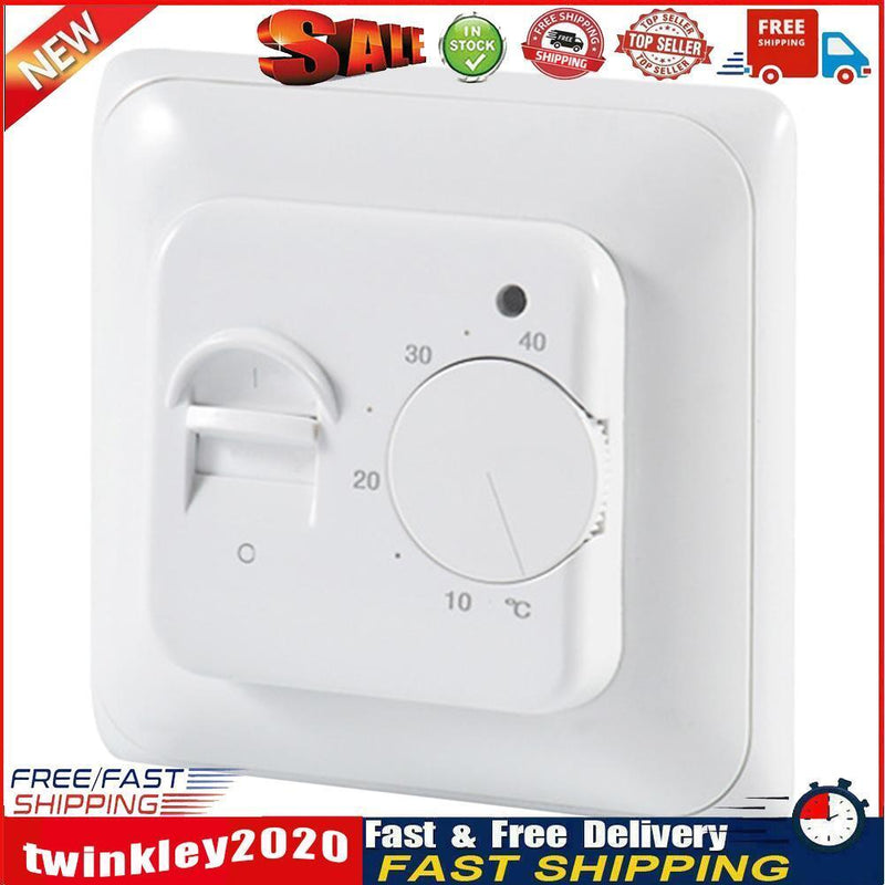 Water Electric Floor Heating Thermostat Warm Floor Temperature Controller Newly