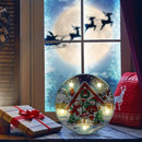 Partial Drills Special Shape Diamond Painting DIY LED Night Lamp Xmas Decoration