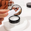 With Puff Takeout Touch Up Empty Case Loose Powder Box Makeup Tools Mirror
