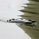 25km/h RC Boat 2.4GHz High Speed 4CH Remote Control Racing Ship (Black E) Newly