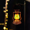 Solar Retro Kerosene Lamp Outdoor Portable Camping Yard Lantern (Copper)