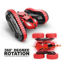 #A 2 in 1 RC Stunt Cars 2 Sided 360 Degrees Tumbling Rotating 4WD 2.4GHz Vehicle