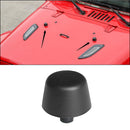 Rubber Hood Bump Stop Bonnet Bumper Cushion Black for Jeep Wrangler JK 07-17