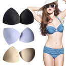 Removable Bra Insert Foam Soft Cup Foam Chest Push Up Pads Triangle Bra Pad