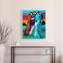 Three Sisters Oil Paint By Numbers Kit DIY Acrylic Painting on Canvas Decor