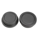 10 Set of Rear Lens Cover with Camera Body Cap for Canon DSLR SLR EOS EF
