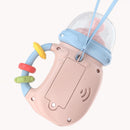 Bite Teether Milk Bottle Children Toys Education Soothing Vocal Music Phone