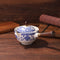 Chinese Gong Fu Tea Pot Set 360 Rotation Ceramic Tea Maker Infuser (01)