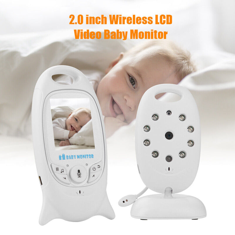 Baby Monitor Camera Temperature Monitoring Nanny Security Cameras Babysitter