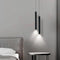 Minimalist Chandelier Lights Home Bedroom Bedside Ceiling LED Lamp (White)