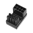 ATX 8Pin Female to 8Pin Male 180 Degree Power Adapter for Desktops GPU (B) Newly