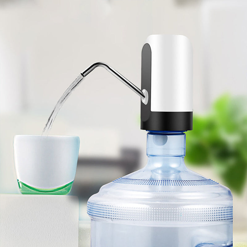 Water Bottle Pump Portable USB Charging Automatic Drinking Water Dispenser Newly
