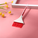 Coloring Hair Dye Brushes Plastic Easy Clean Mixing Bowl Accessories (Red) Newly